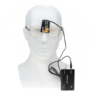 Phare dentaire 5W à LED type clip avec clip de ceinture de filtre