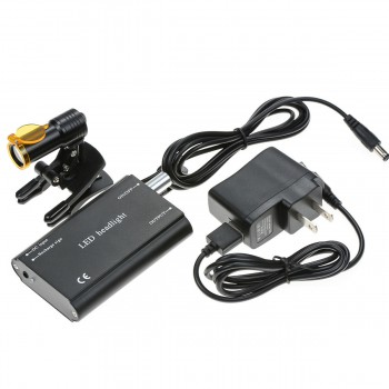 Phare dentaire 5W à LED type clip avec clip de ceinture de filtre