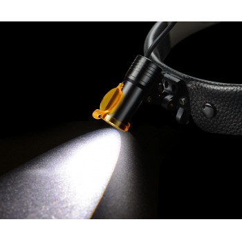 Lampe frontale dentaire 5W LED avec lampe frontale à filtre + boîte en aluminium