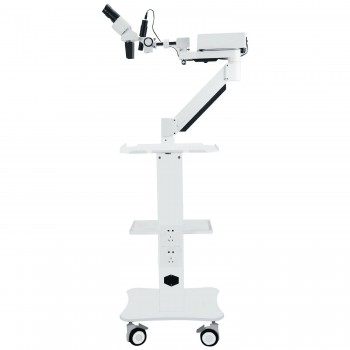 Microscope opératoire chirurgical dentaire avec Lumière LED 5W Chariot Mobile