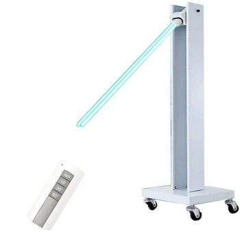 Lampe de désinfection UV chariot stérilisateur mobile d'intérieur Lampe germicide stérilisante UV avec roues