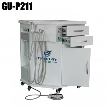 Greeloy® GU-P211 mobile porte-instrument dentaire avec compresseur d'air & serin...