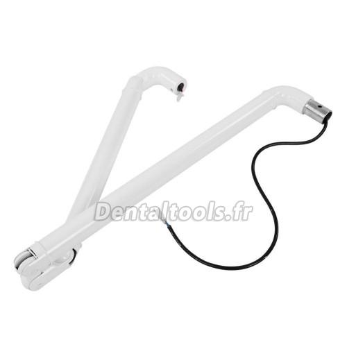 Bras de lampe LED de lumière en plastique de direction dentaire pour chaise d’unité dentaire avec joint torique