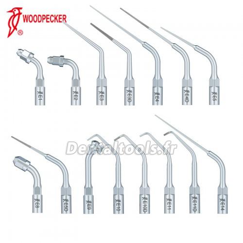 10Pcs Woodpecker Insert de détartrage endodontie E1 E2 E3 E3D E4 E4D E5 E5D E8 E9 E10D E11 E11D E14