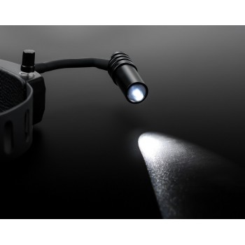 5W dentaire sans fil LED phare ENT bandeau médical lampe frontale noir