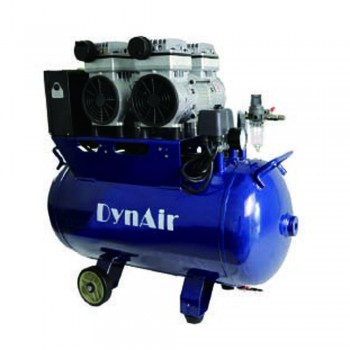 DynAir DA7002 1.5KW 2HP Compresseur d'air silencieux sans huile dentaire