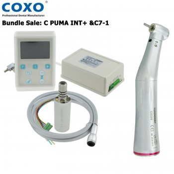 YUSENDENT COXO C PUMA INT + dentaire intégré Micro moteur électrique + contre-an...