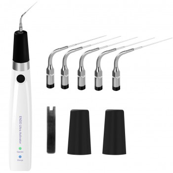 Sonic endoactivator pour pièce à main pour traitement endodontique activation ultrasonore en endodontie Irrigation+6pcs Titane Inserts