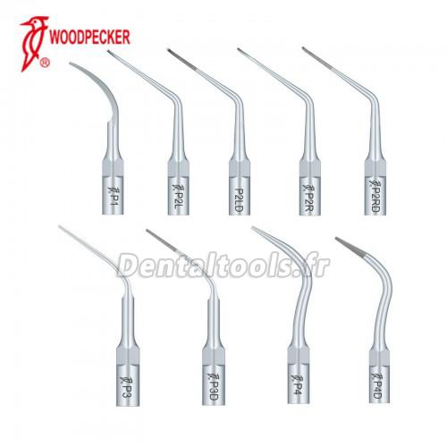 10Pcs Woodpecker Inserts ultrasoniques parodontie P1 P2L P2R P2LD P2RD P3 P3D P4 P4D EMS Compatible