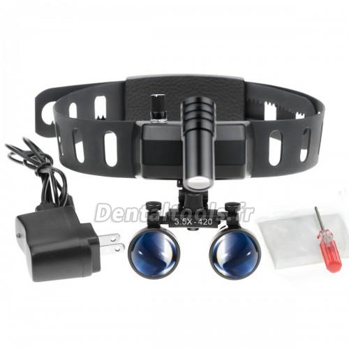 YUYO DY-012 3W lampe frontale sans fil pour binocular loupes avec