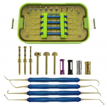 DASK Dentium Sinus Kit d'instruments à main pour butée de foret d'élévation d'im...