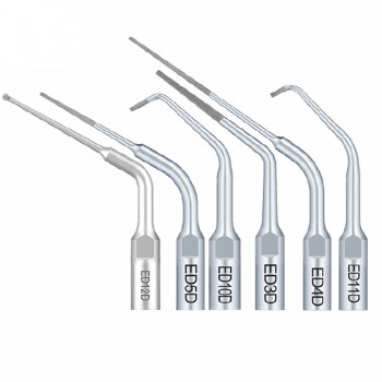 Refine insert ultrasonique endodontie ED1 ED2 ED3 ED4 ED5 ED6 ED7 ED8 ED9 ED10 ED11 ED14 ED15 compatible avec SATELEC NSK DTE