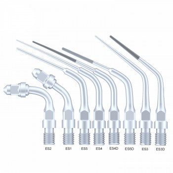 5Pcs Inserts ultrasonique endodontie ES3D ES4D ES5D ES10D ES14 ES14D ES15 ES15D compatible avec piece a main Ultrason Sirona