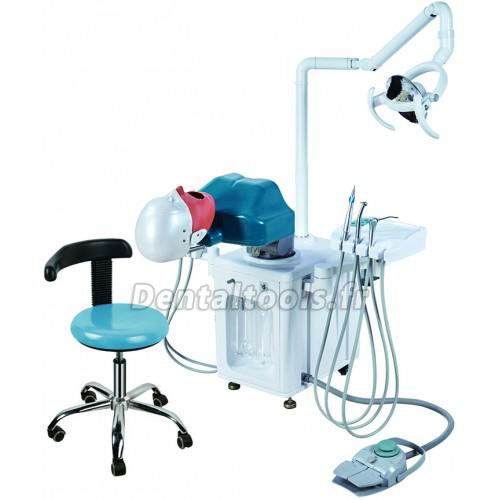 Simulateur chirurgie pour soins dentaire unité de simulation formation dentaire typodont compatible avec Nissin Kilgore/Frasaco