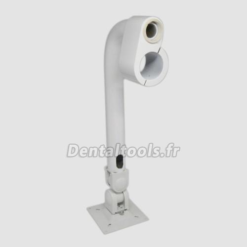 Bras métallique de montage de caméra intra-orale monté sur poste d'écran de moniteur LCD dentaire