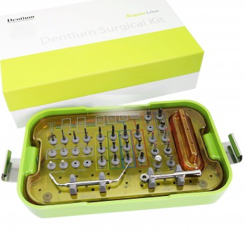 Dentium Kit d'outils chirurgicaux dentaire Kit d'instrument de chirurgie implant...