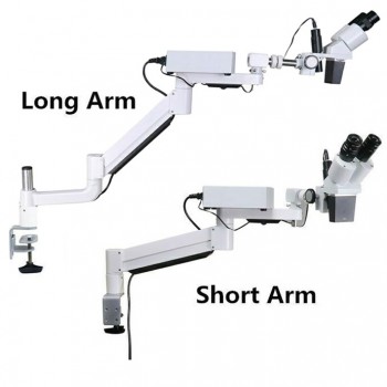 10X/15X/20X Microscope opératoire endodontie dentaire table bureau monté