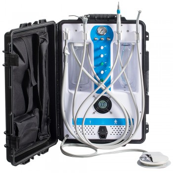Greeloy® GU-P204S Unité Dentaire Portable avec Compresseur d'Air
