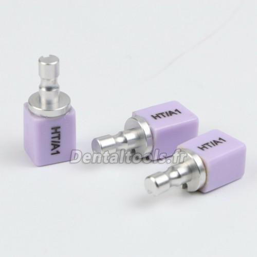 10 Pièces Blocs dentaires dislicats au lithium C14 HT/LT e-max cad cam pour Sirona Cerec