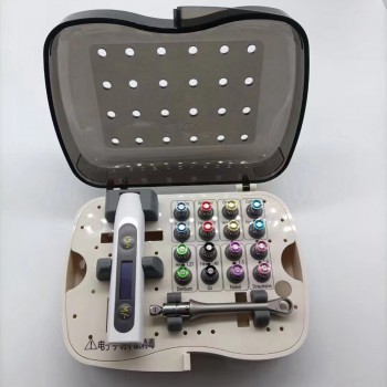 Kit de clé dynamométrique universelle pour Implant dentaire électrique avec 16 tournevis