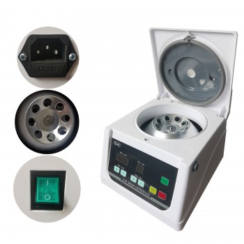 Centrifugeuse de machine de coulée centrifuge numérique de laboratoire dentaire de paillasse 4000RPM