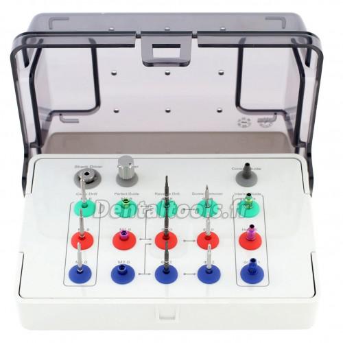 Kit universel d'extraction de vis fracturée d'implant dentaire