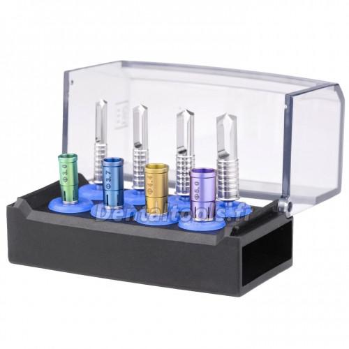 Kit de collecteur de fraises osseuses + trépan de forage dentaire