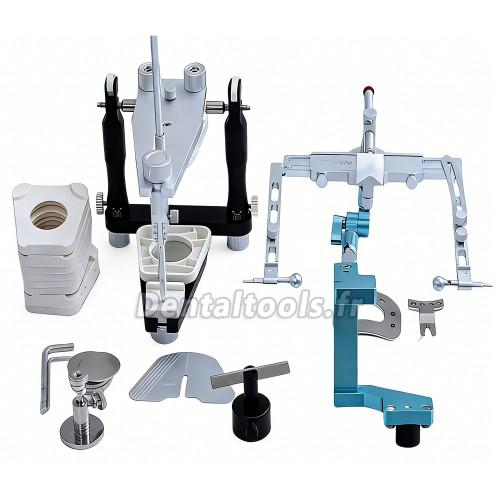 CL-3303 articulateur dentaire semi-ajustable avec arc facial support de transfert et cadre en T