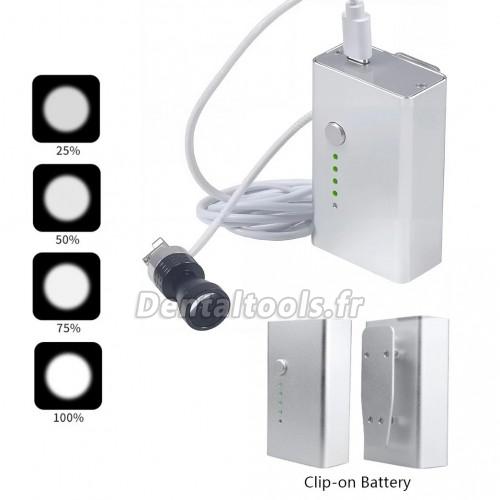 HYG-LP278 lampe frontale dentaire chirurgicale LED 5 W avec loupe ergo réglable