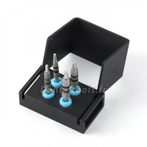 FG7604 kit de 4 forets de guidage pour positionnement et correction cervicale (implant dentaire)