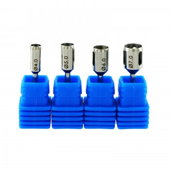 Kit de 4 forets à punch tissulaire pour implant dentaire (piliers)