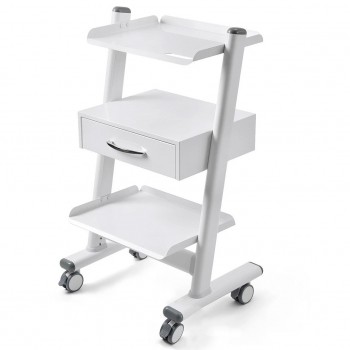 Dentech T3-4 chariot dentaire mobile à trois niveaux avec armoire de rangement