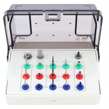 Kit universel d'extraction de vis fracturée d'implant dentaire