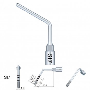 Woodpecker kit de 6 embouts de préparation pour implant dentaire SL1 / SI2 / SI5 / SI7 / S18 / S19