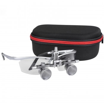 DY-118 2.5X 450mm loupe dentaire chirurgicale monture aluminium écart pupillaire réglable