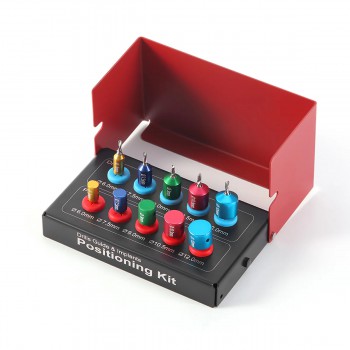 Kit de guide de forage et de positionnement pour implant dentaire