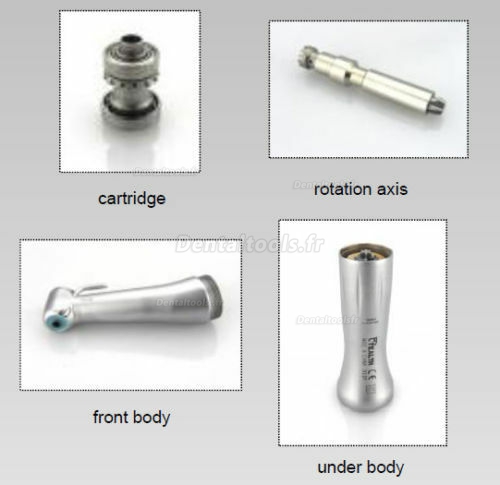 TEALTH® Contre angle bague verte 20:1 NSK,Aseptico,W&H compatible 1020CH-201