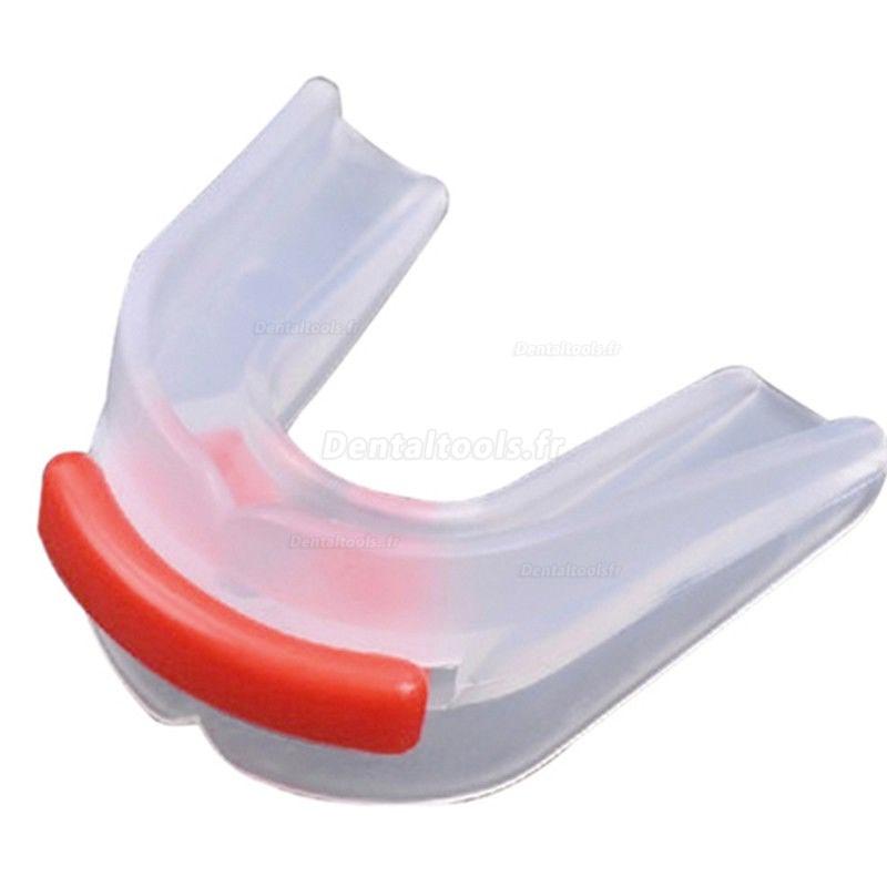 10pcs Appliance de matériaux transparents Bretelles orthodontiques double face