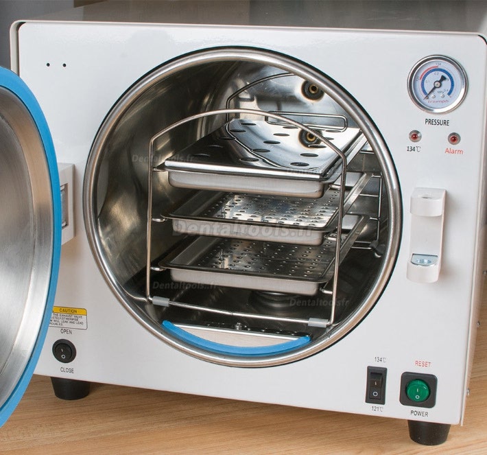 18L Stérilisateur autoclave à vapeur pour laboratoires dentaires médicaux