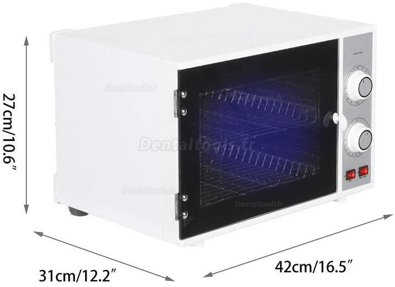 25L UV Ozone Sterilizer Disinfection Hot Heater Cabinet for Manicure Hairdressing Beauty Salon Hotel Spa