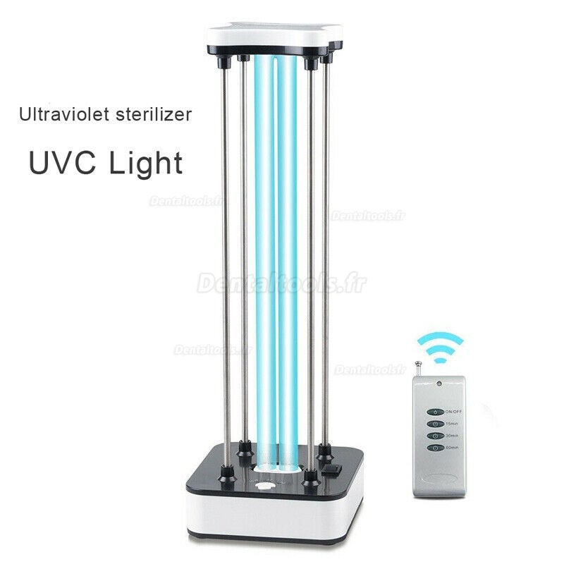36W UVC Lampe germicide ultraviolette à l'ozone Lampes à quartz de stérilisation UV à distance