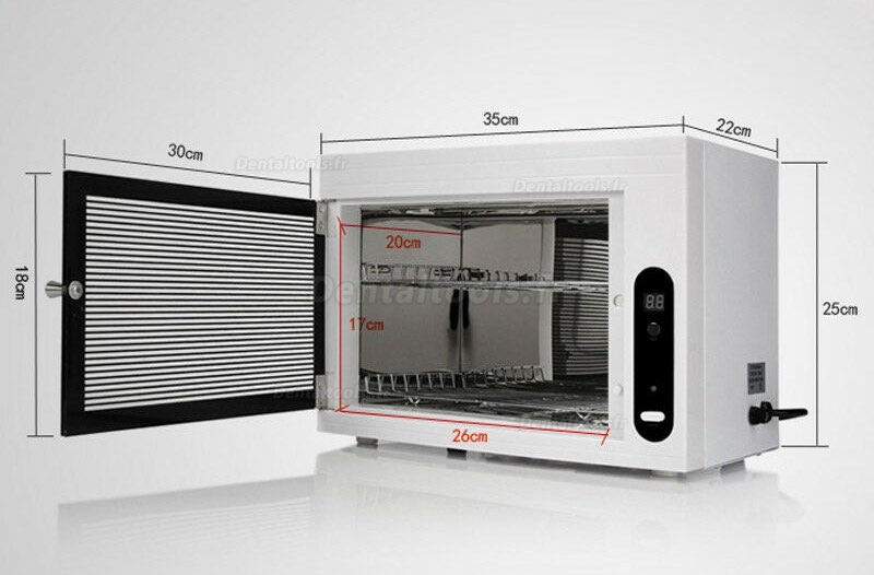 15L Armoire de Stérilisation UV et Ozone Commerciale Domestique Dentaire Coffret Stérilisateur UV