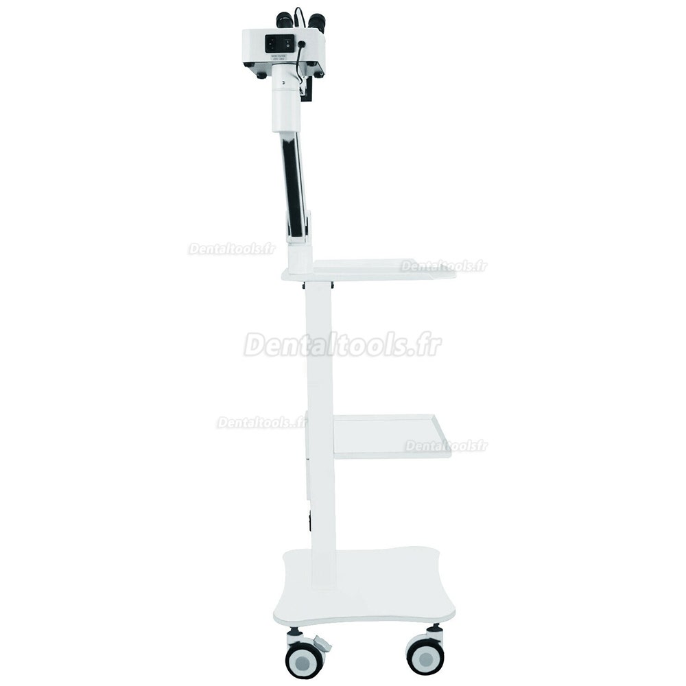 Microscope opératoire chirurgical dentaire avec Lumière LED 5W Chariot Mobile