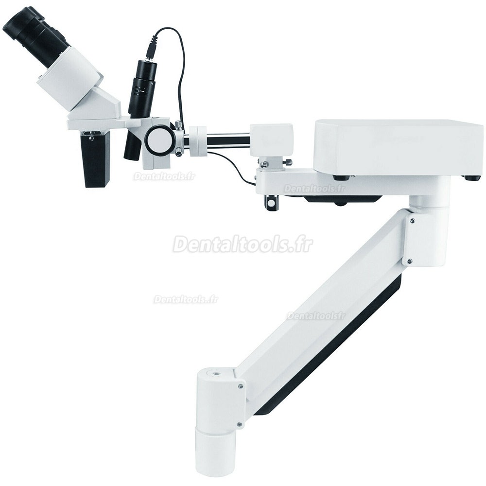 Microscope opératoire chirurgical dentaire avec Lumière LED 5W Chariot Mobile