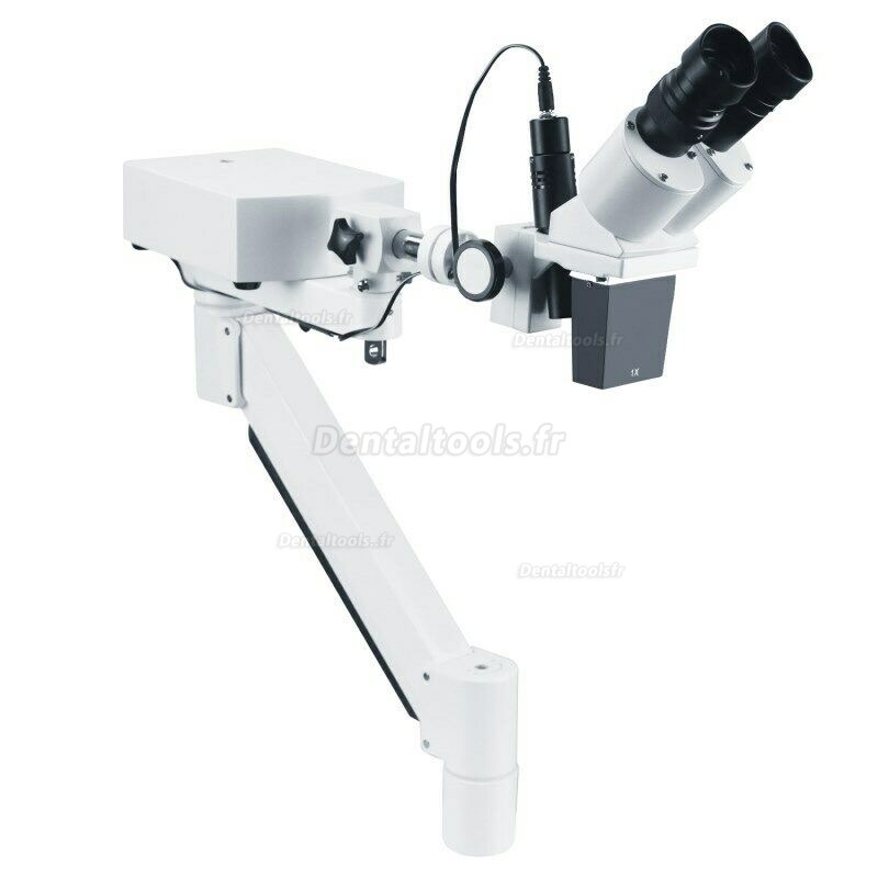 Microscope opératoire chirurgical dentaire avec Lumière LED 5W Chariot Mobile