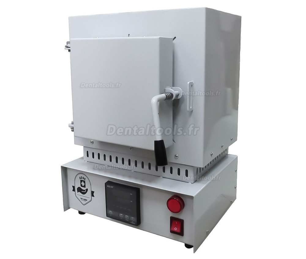 1,5KW 1000℃ Four à moufle de cire de laboratoire dentaire four de combustion de cire à haute température