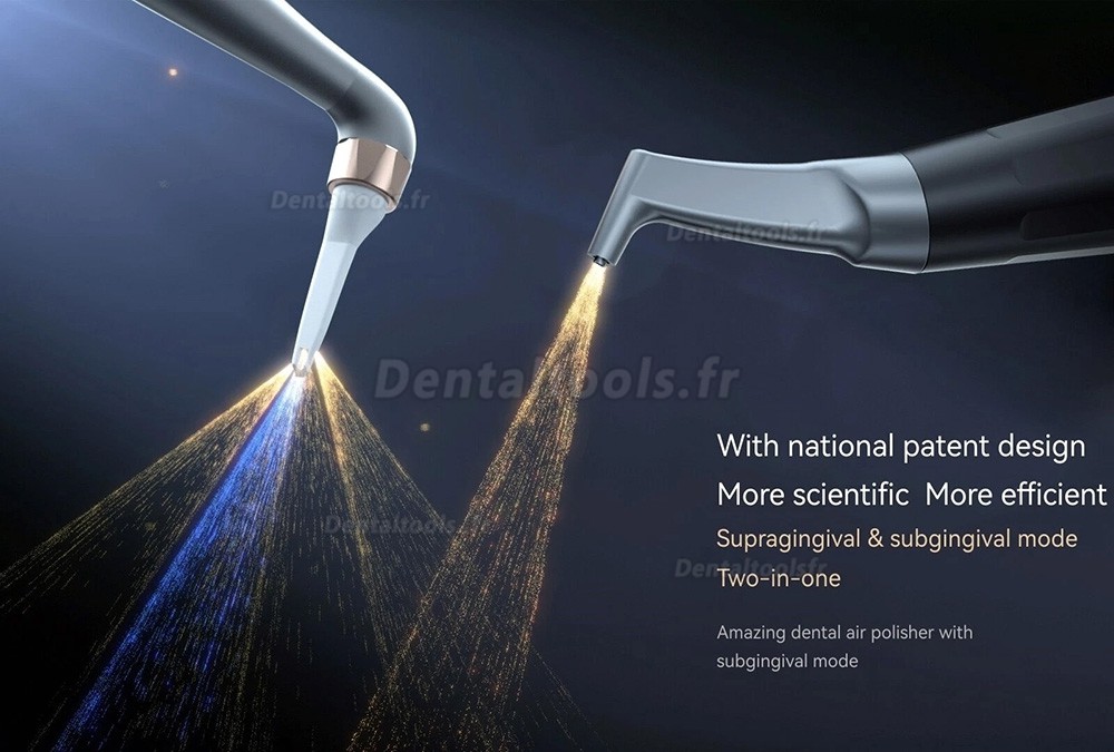 Woodpecker AP-H Plus Polisseur pneumatique dentaire supra-gingival/sous-gingival