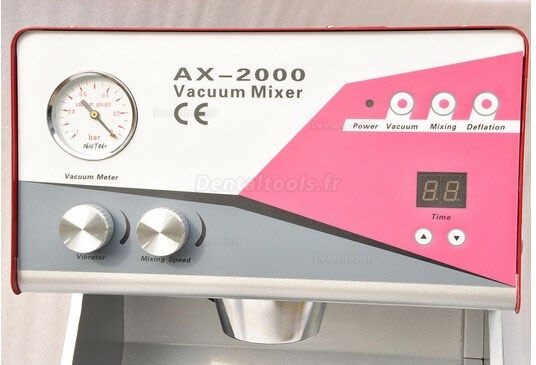 AX Mélangeur sous vide malaxeur laboratoire dentaire AX-2000C