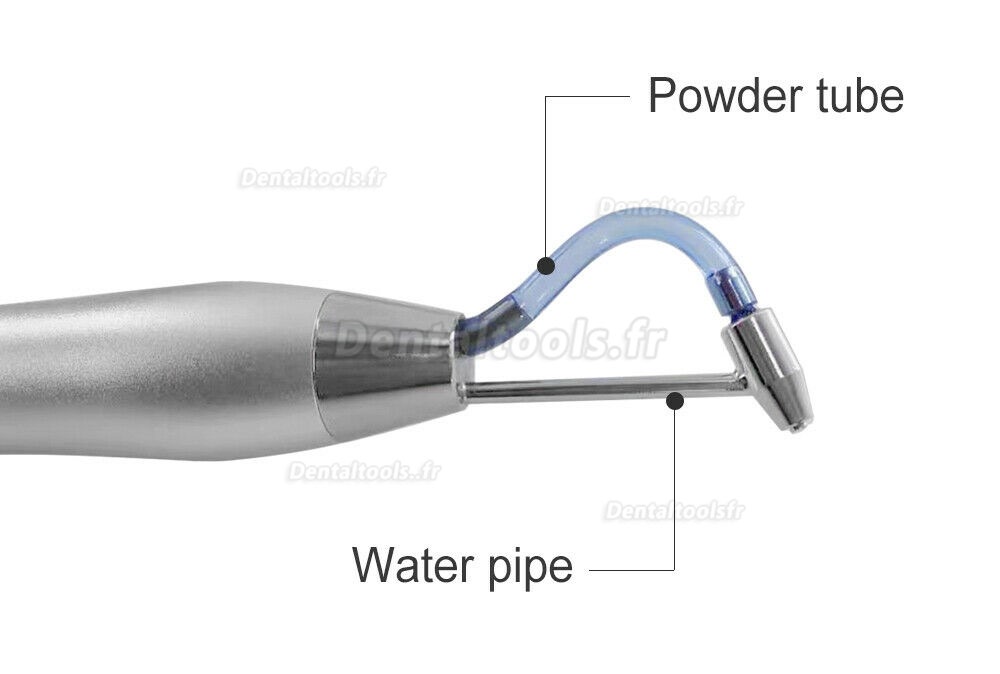 Pistolet Microsableur Dentaire - Pour Oxyde D'aluminium, Buses 2 Ou 4 Trous, Neuf, Origine Chine