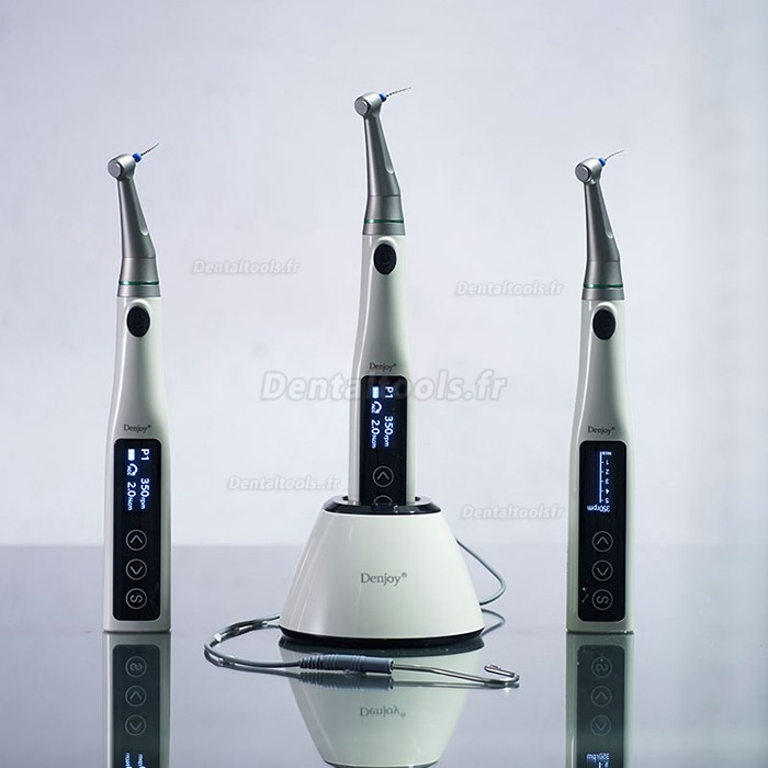 Denjoy Ai-Mate Moteur endodontie brushless avec localisateur d'apex mini Contre-angle 6:1